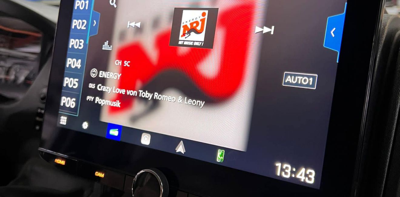 Wohnmobil mit Kenwood DMX9720