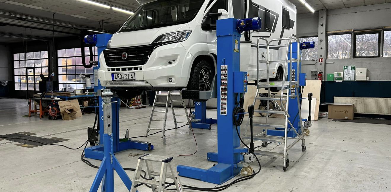 Adria Coral 600 aus 2021 mit Hubstützen