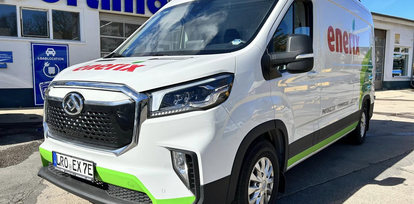 MAXUS eDeliver 9 mit Sortimo Umbau