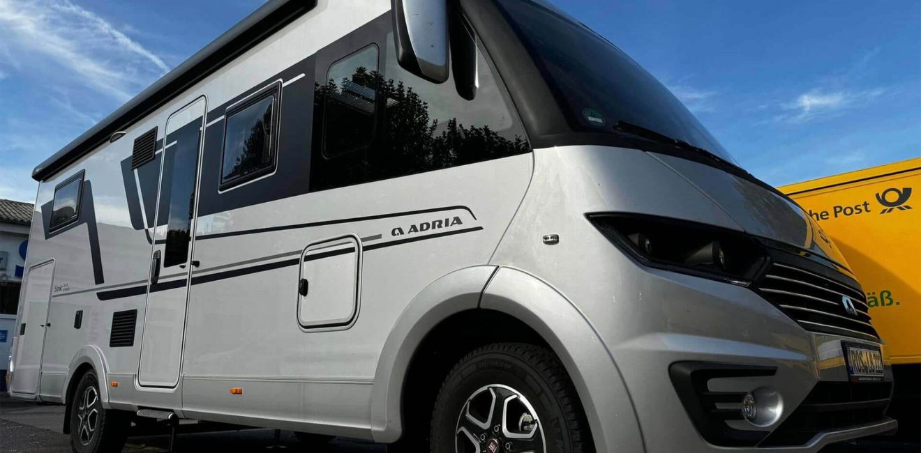 Hubstützen Anlage am Adria Sonic 700DL