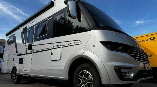 Hubstützen Anlage am Adria Sonic 700DL
