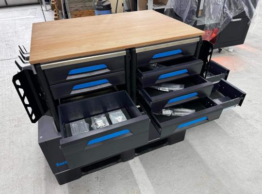 Sonderwunsch: Workstation für die Baustelle Sonderwunsch: Workstation für die Baustelle