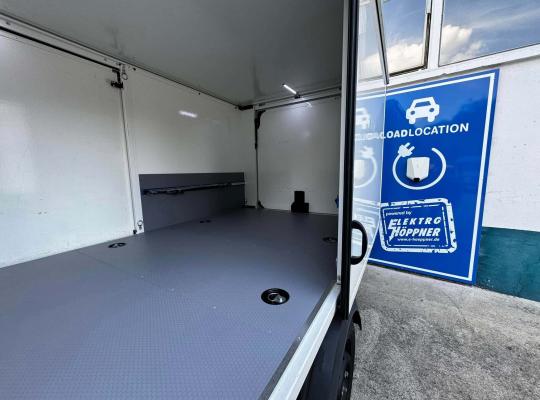 Ladefläche im Streetscooter von ACR Rostock/ SORTIMO Rostock