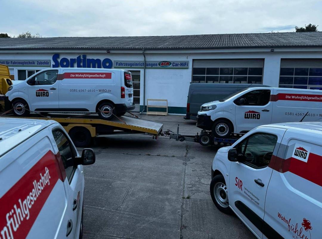 Fleissig ist das Team von ACR Rostock 