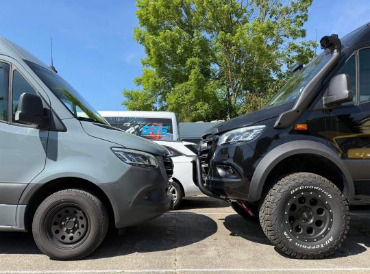 „Kleiner“ Höhenunterschied. 