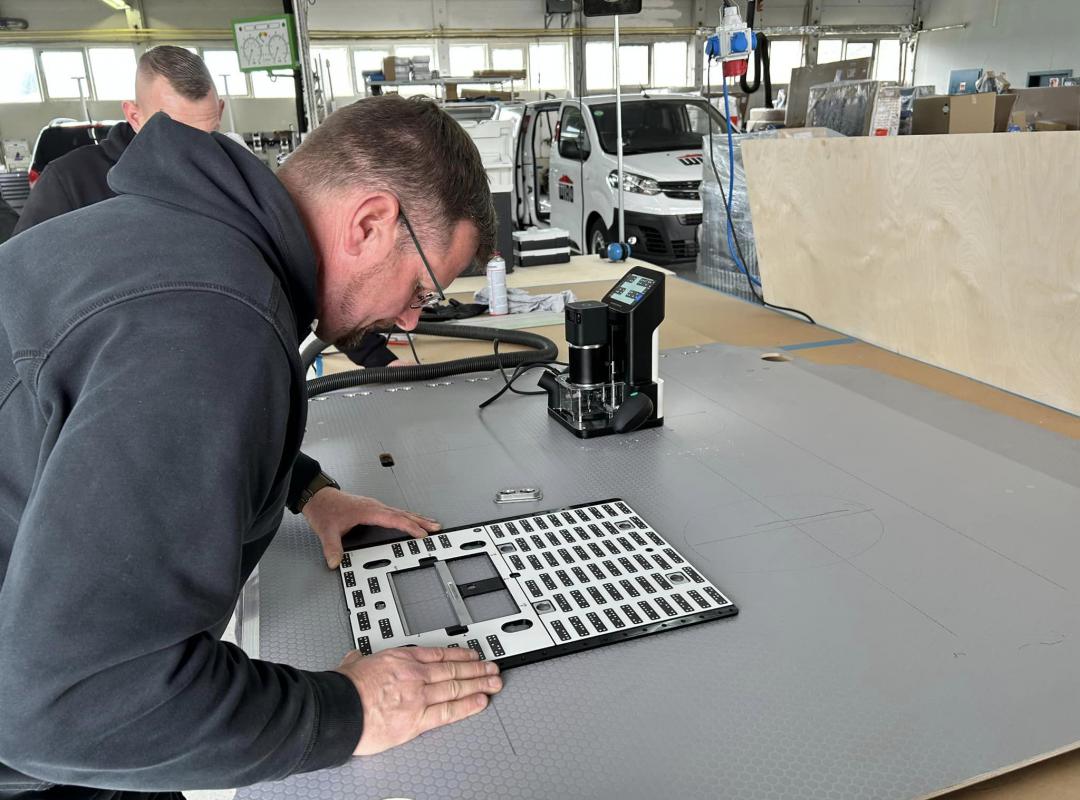 Computergesteuerte CNC Fräsmaschine