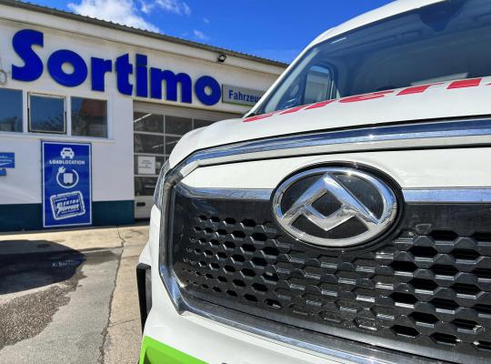 Maxus eDeliver 9 mit Sortimo von ACR Rostock