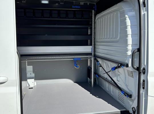 Maxus eDeliver 9 mit Ladungssicherung