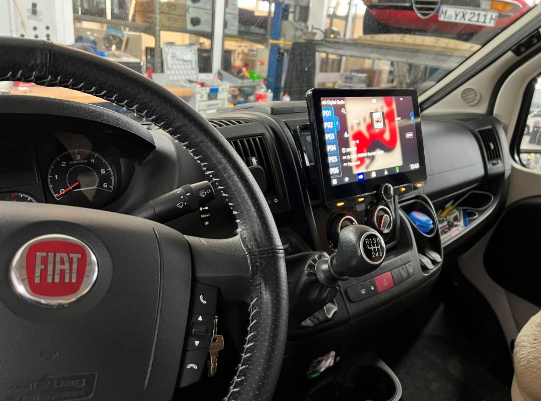Fiat Ducato mit Kenwood DMX9720
